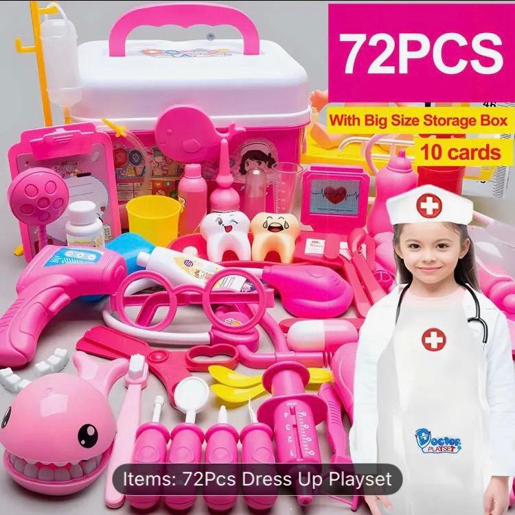 Maletín Doctora 72 Piezas con Disfraz y Estuche